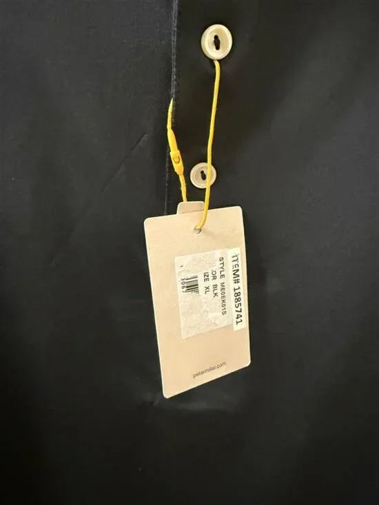 Peter Millar Summer Comfort Polo - Black - XL- NWT - Picture 5 of 6